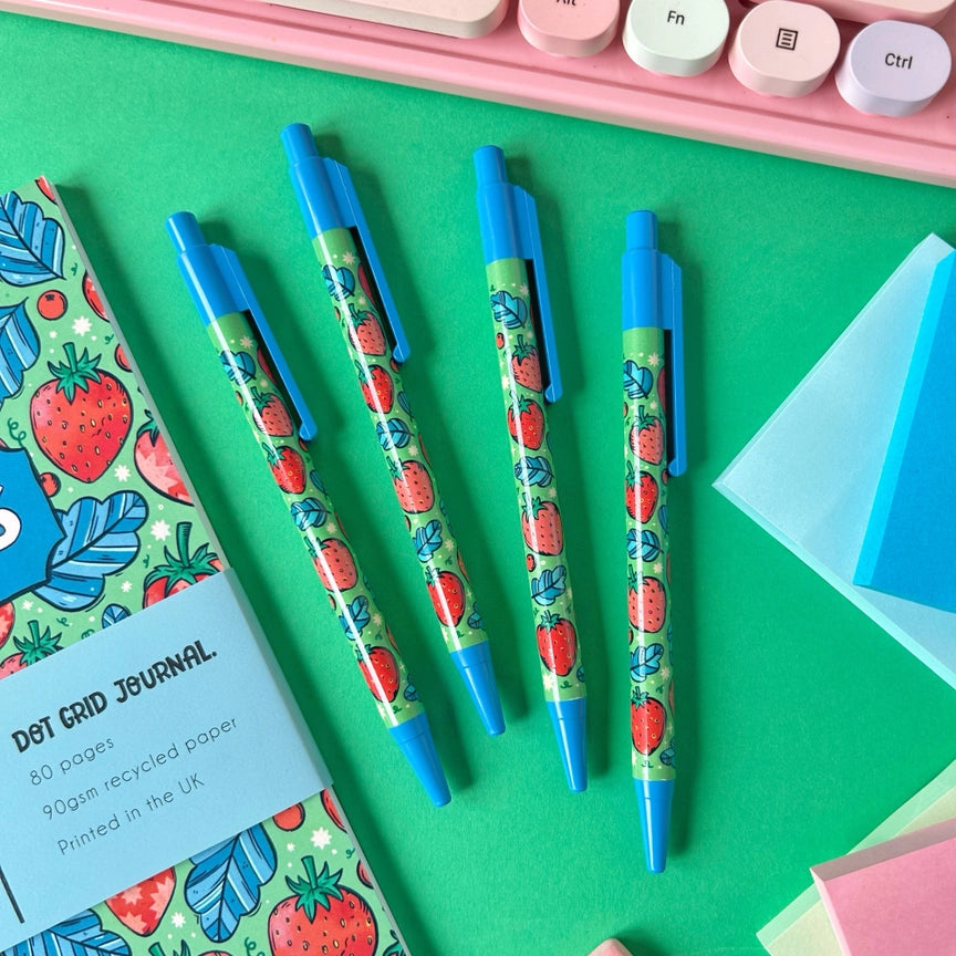 Strawberry Ballpoint Pen