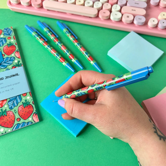 Strawberry Ballpoint Pen